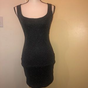 Sparkly black dress